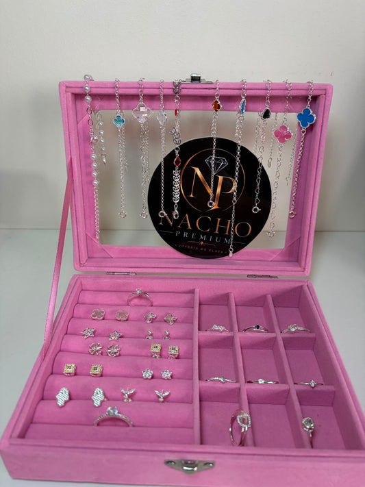 10 anillos+ 10 aros + 10 pulseras
