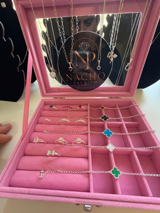 10 anillos + 5 Pulseras + 5 Cadenadas + Diges