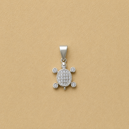 Dije Tortuga con Microcircones