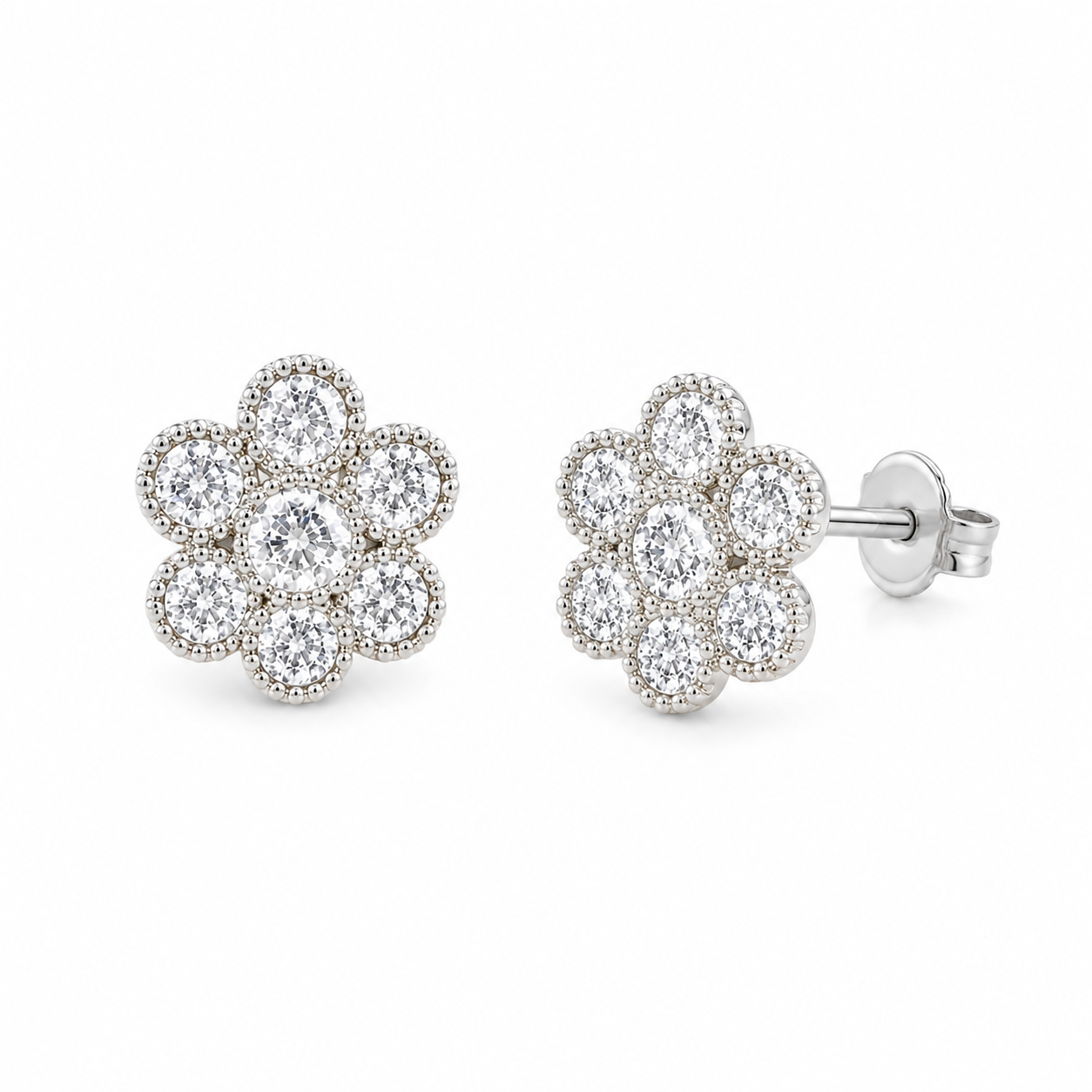 Aros Flor de Circones